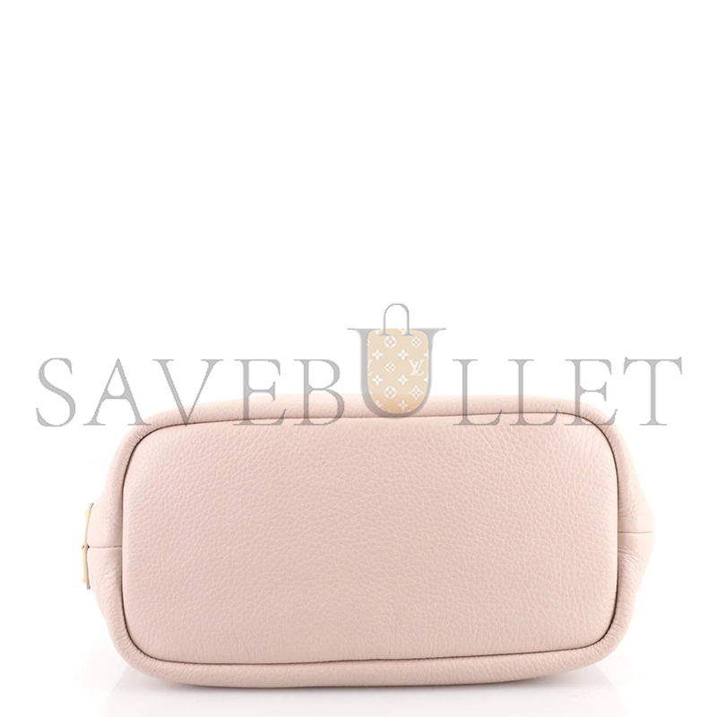 Pra*a small leather tote in water lily 1bc384 (32*24*14cm)
